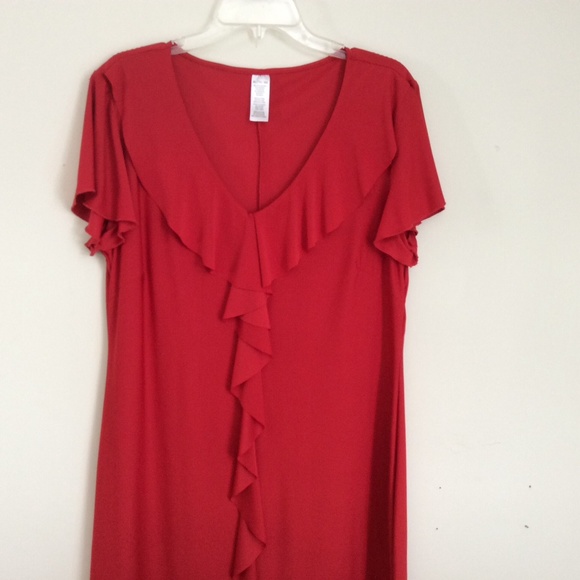 Avon Red  Dress - Picture 2 of 6